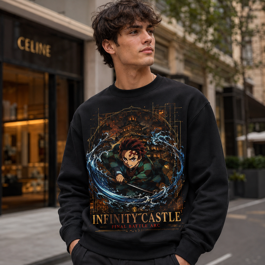 Tanjiro Kamado Demon Slayer Anime Sweatshirt - Slay The Night