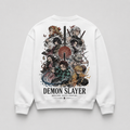 Tanjiro Kamado Demon Slayer Anime Sweatshirt - Slayer Ensemble Poster