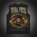 Tanjiro Kamado Demon Slayer Anime Tank Top - Total Focus Acid Wash Vest