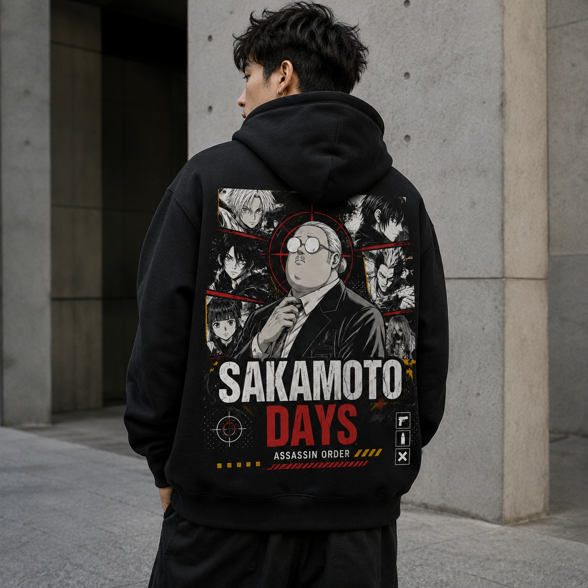 Taro Sakamoto Sakamoto Days Anime Hoodie - Assassin Order