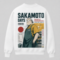 Taro Sakamoto Sakamoto Days Anime Sweatshirt - Quietly Dangerous