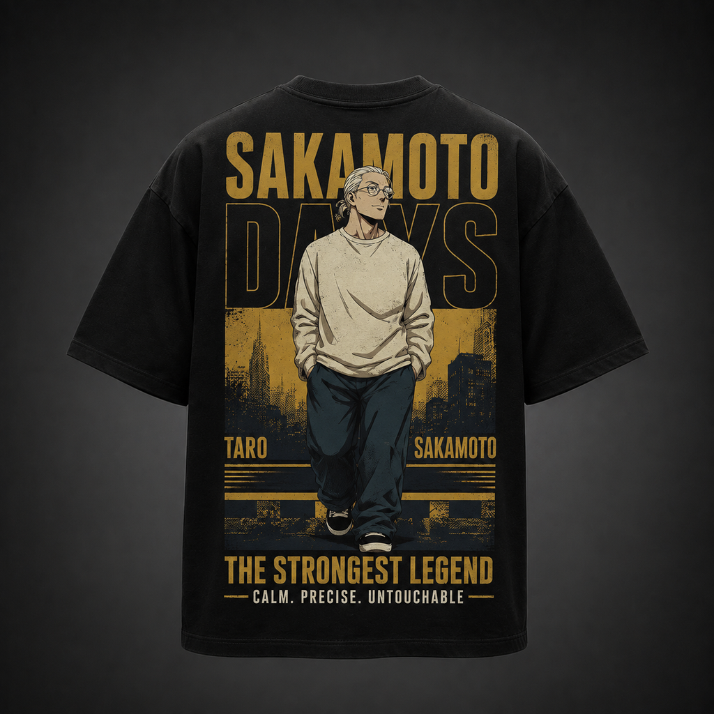 Taro Sakamoto Sakamoto Days Anime Graphic Tee - The Strongest Legend