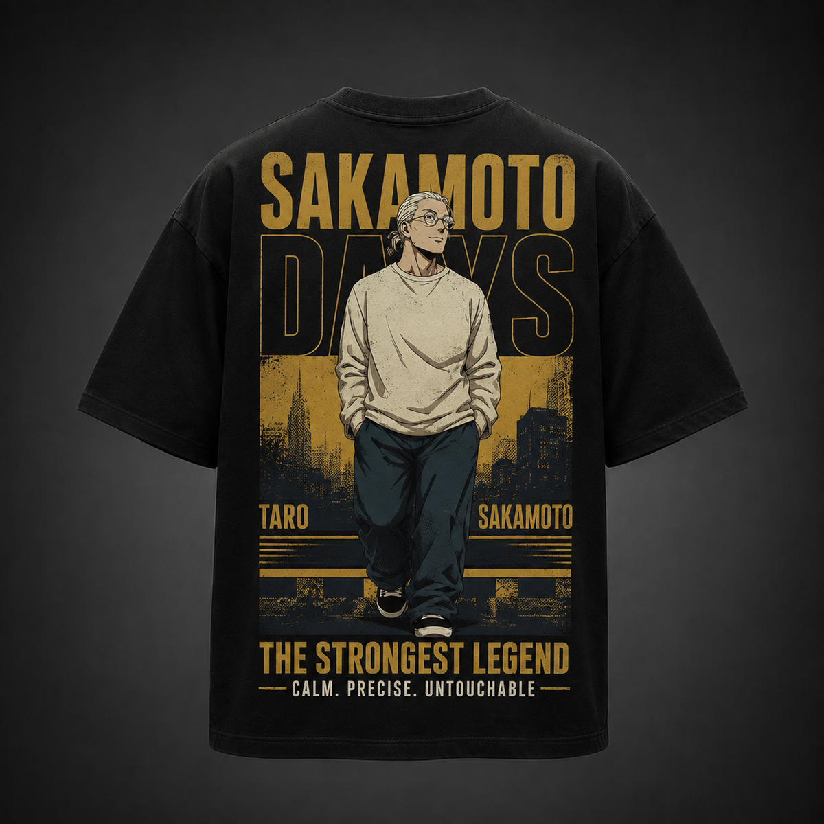 Taro Sakamoto Sakamoto Days Anime Graphic Tee - The Strongest Legend
