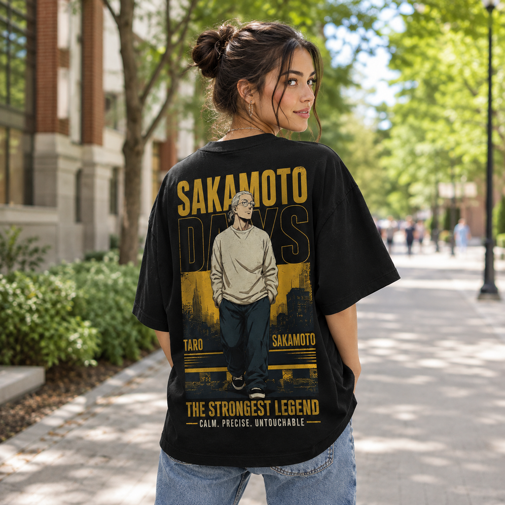 Taro Sakamoto Sakamoto Days Anime Graphic Tee - The Strongest Legend