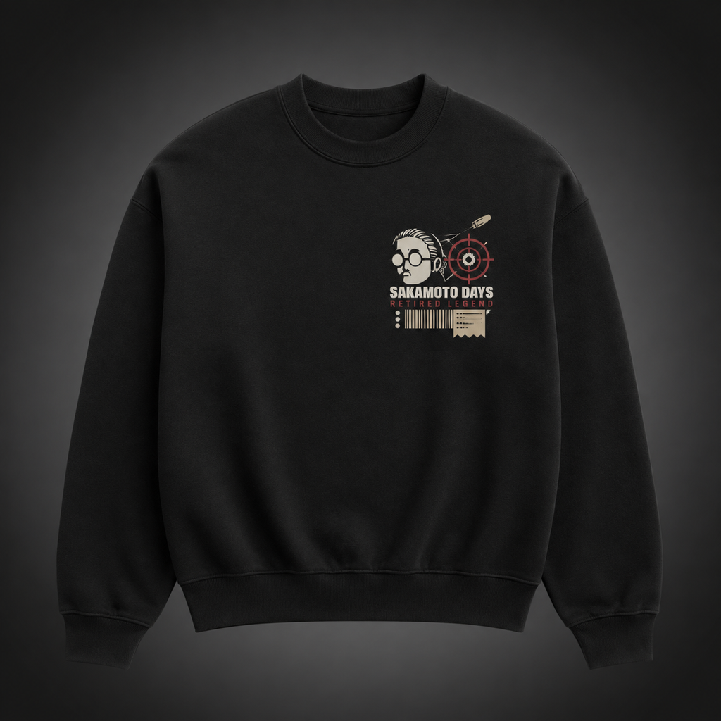 Taro Sakamoto & Shin Asakura Sakamoto Days Anime Sweatshirt - Retired Legend