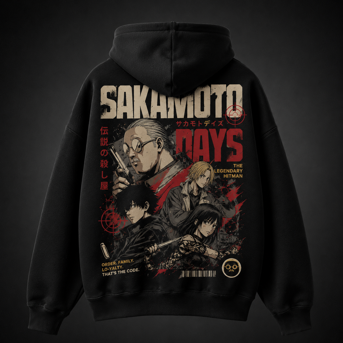 Taro Sakamoto & Shin Asakura Sakamoto Days Anime Hoodie - Thats The Code