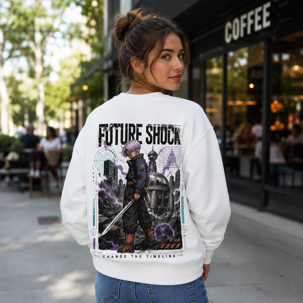 Trunks Dragon Ball Anime Sweatshirt - Future Shock