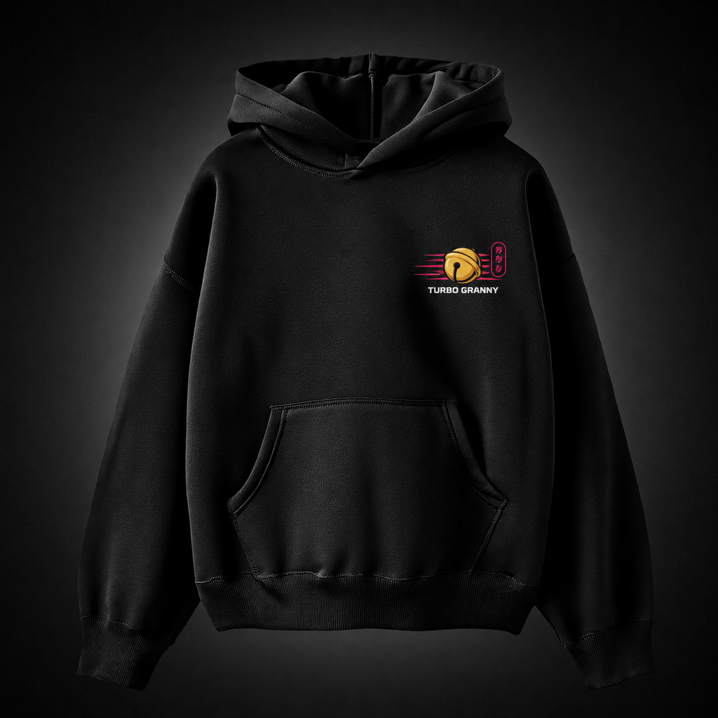 Turbo Granny Dandadan Anime Hoodie - Lucky Cat Spirit