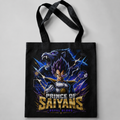 Vegeta Dragon Ball Anime Canvas Tote Bag - Prince Of Saiyans