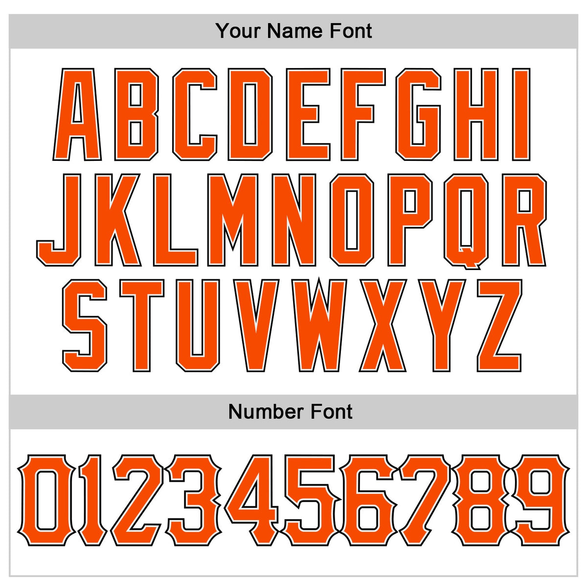 Custom Baseball Jersey - White Orange Pinstripe Orange-Black