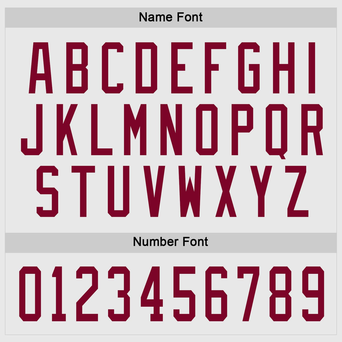 Custom Hockey Jersey - White Maroon