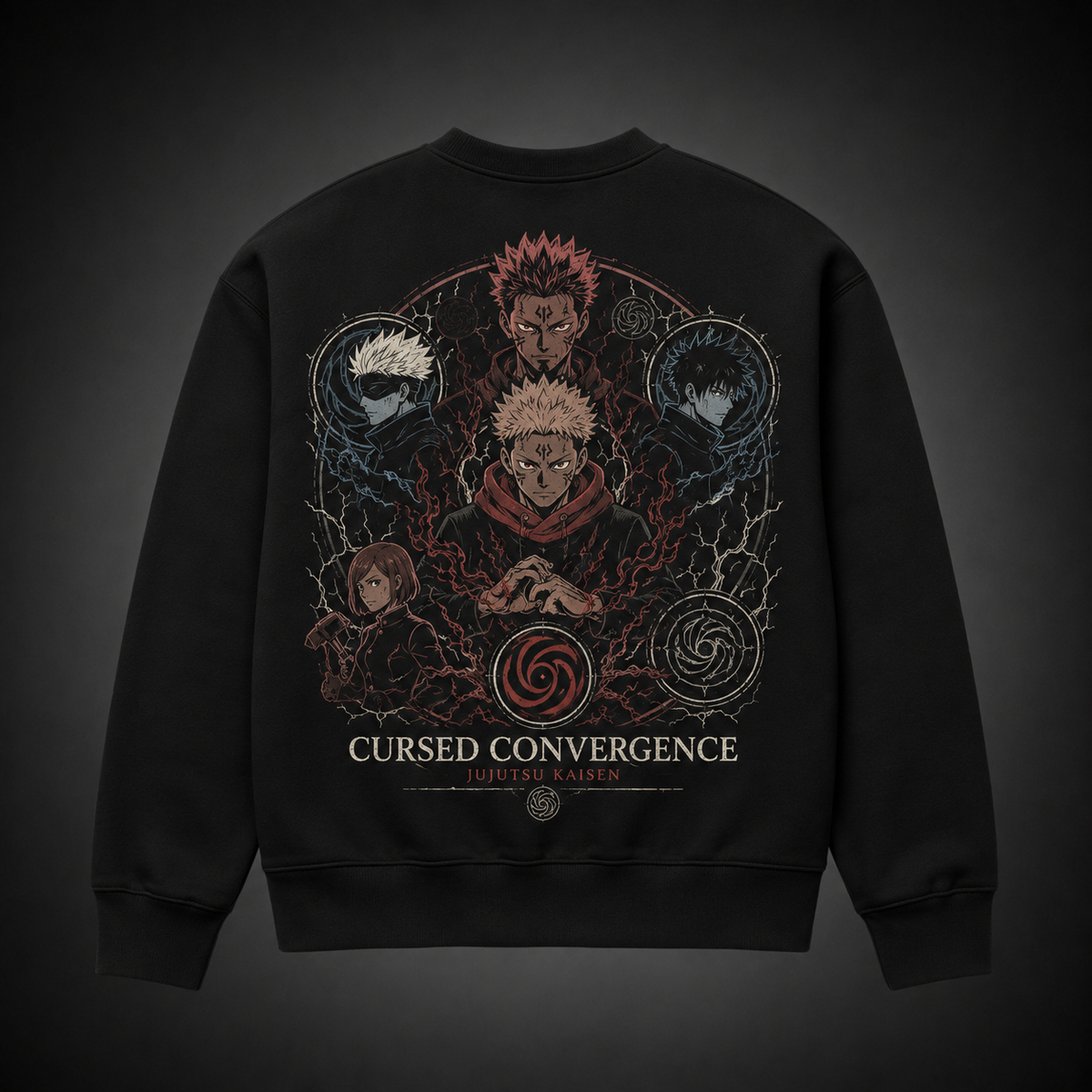 Yuji Itadori Jujutsu Kaisen Anime Sweatshirt - Cursed Convergence