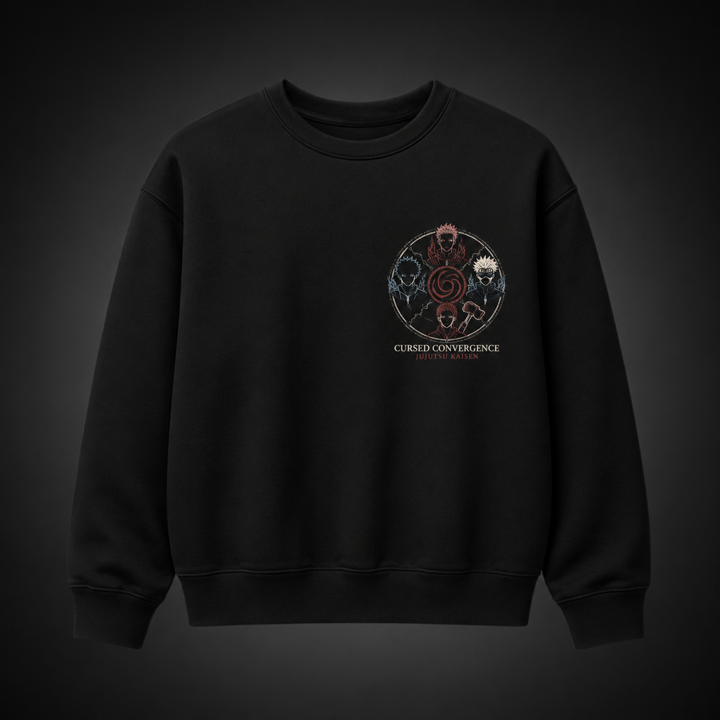 Yuji Itadori Jujutsu Kaisen Anime Sweatshirt - Cursed Convergence