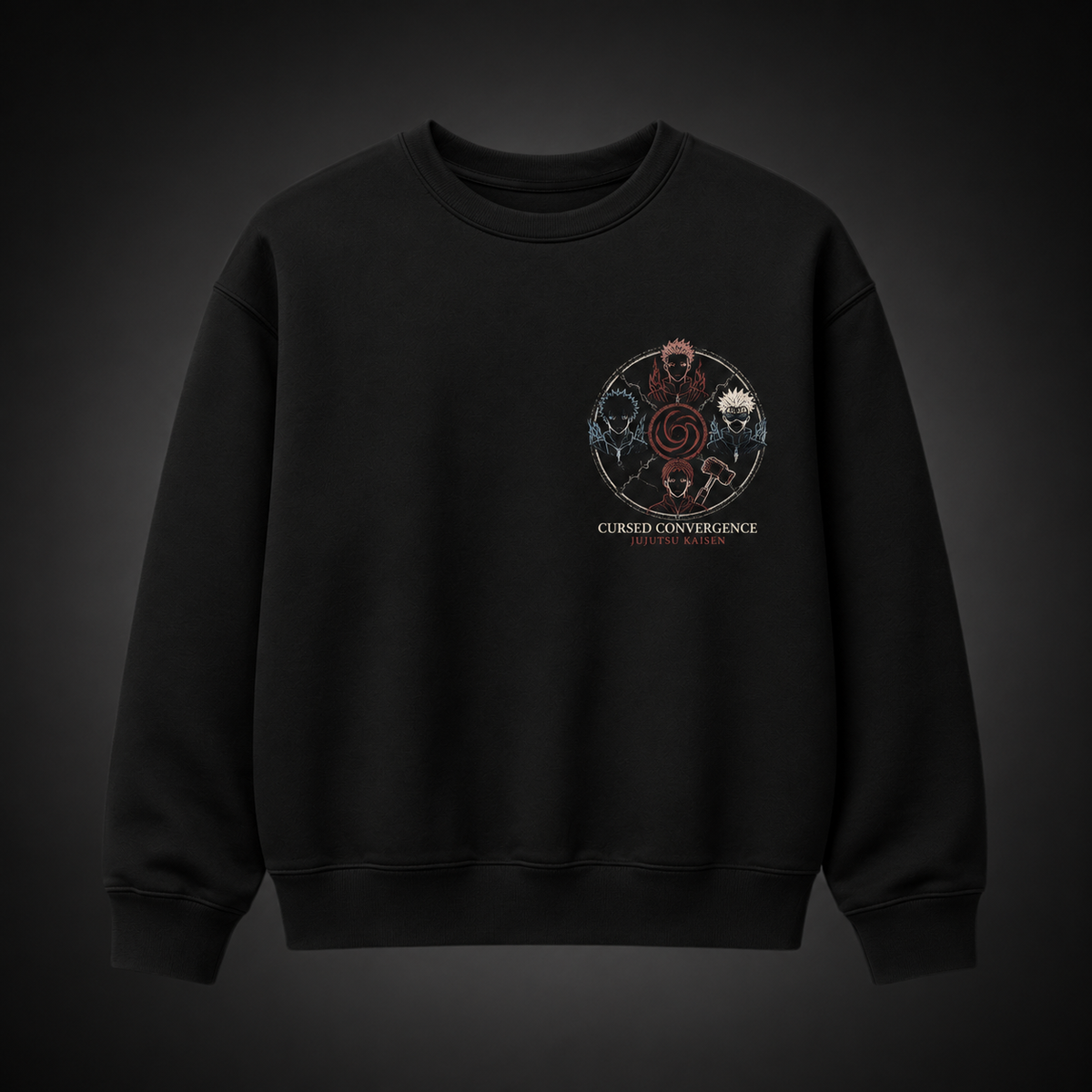 Yuji Itadori Jujutsu Kaisen Anime Sweatshirt - Cursed Convergence