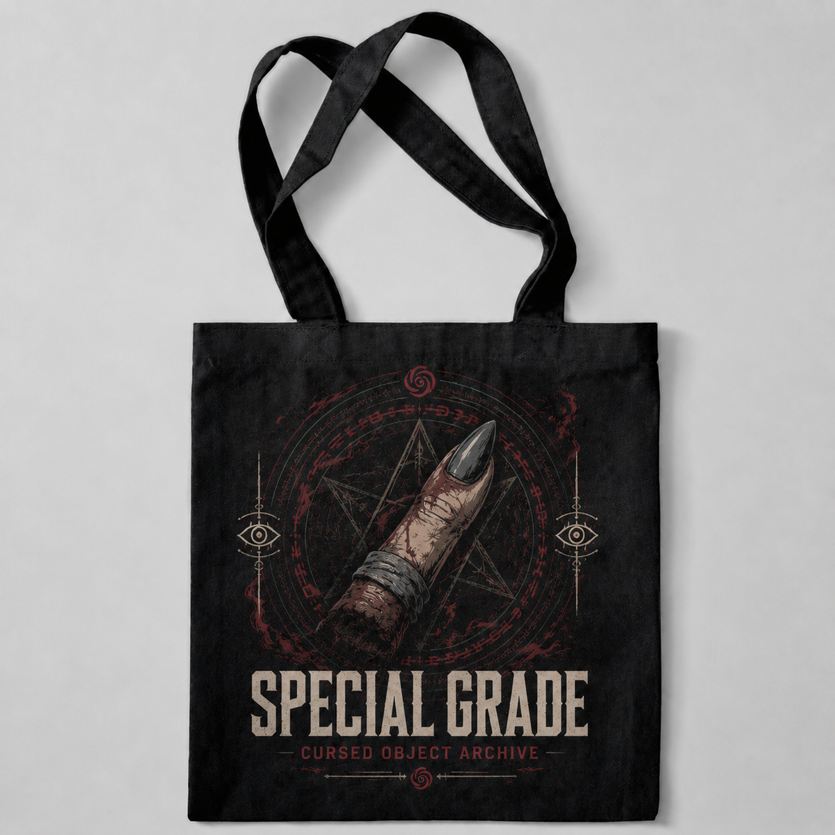 Yuji Itadori, Satoru Gojo, Megumi Fushiguro, Nobara Kugisaki Jujutsu Kaisen Anime Canvas Tote Bag - Cursed Energy Division